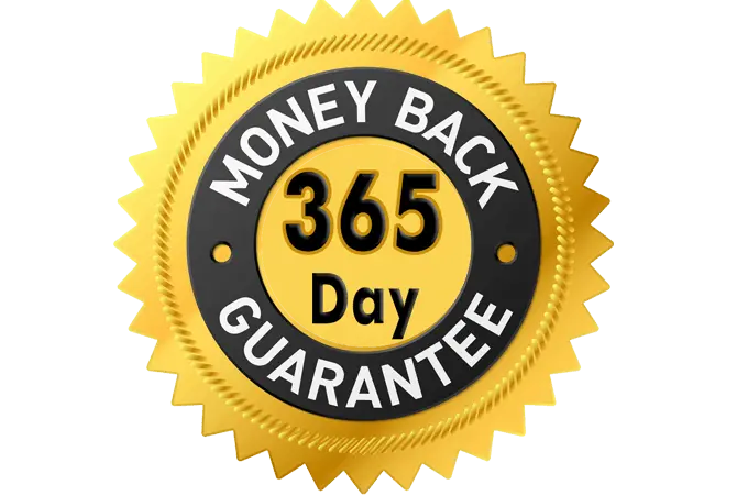 Pineal XT Plus 100% Satisfaction 365 Days Money Back Guarantee
